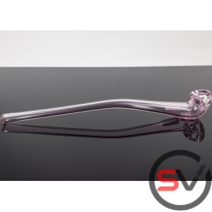 PINK WITH WHITE LINES SHERLOCK PIPE 11inch 1CT